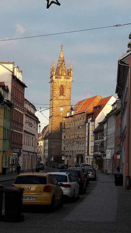 Ferienwohnung Zum kleinen Riesen Erfurt Exterior foto